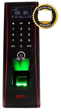 zkteco tf1700 reloj checador intemperie